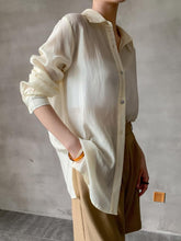 Breezy Ivory Linen Shirt